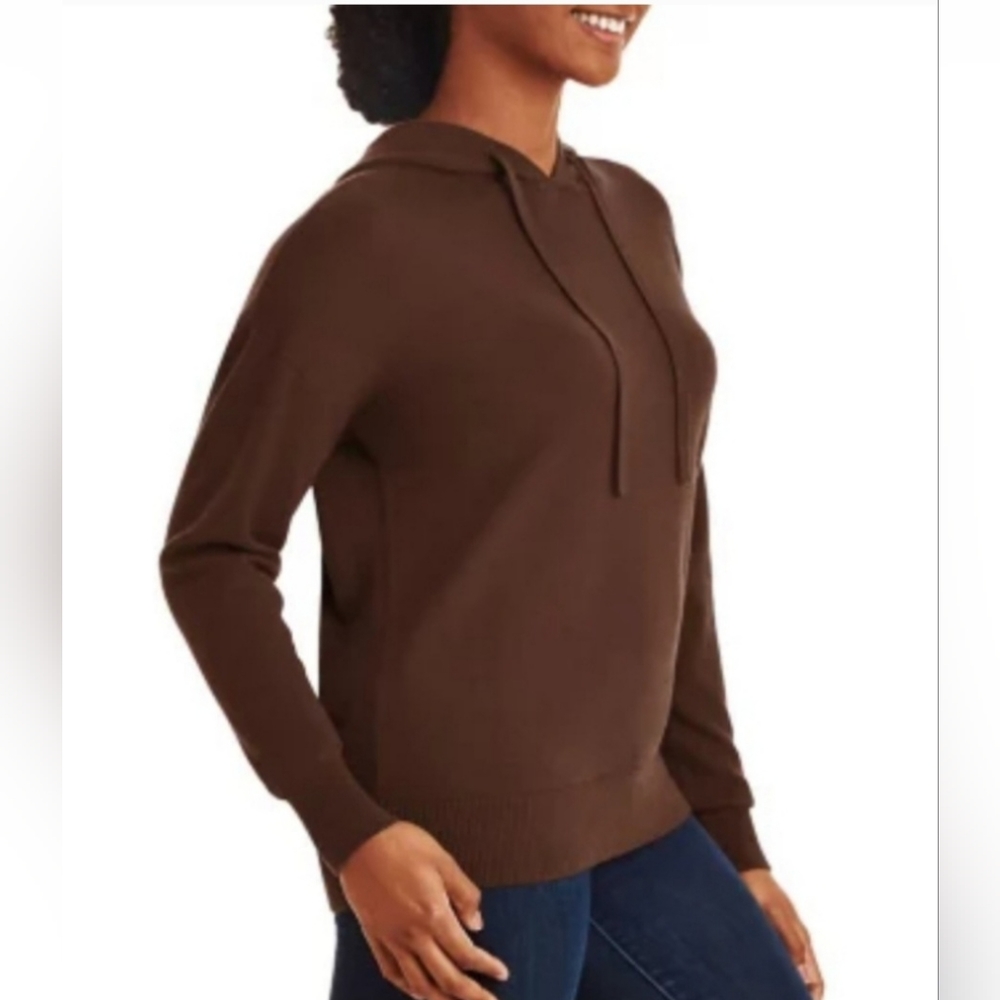 💙 2/$15 Cashmere Blend Hoodie Sweater Super Soft!